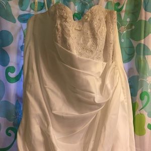 🌶David’s Bridal Wedding Dress🌶